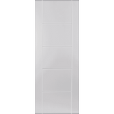 White Primed Iseo Internal Fire Door